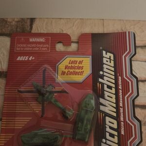 Hasbro Micro Machines Green Military Set